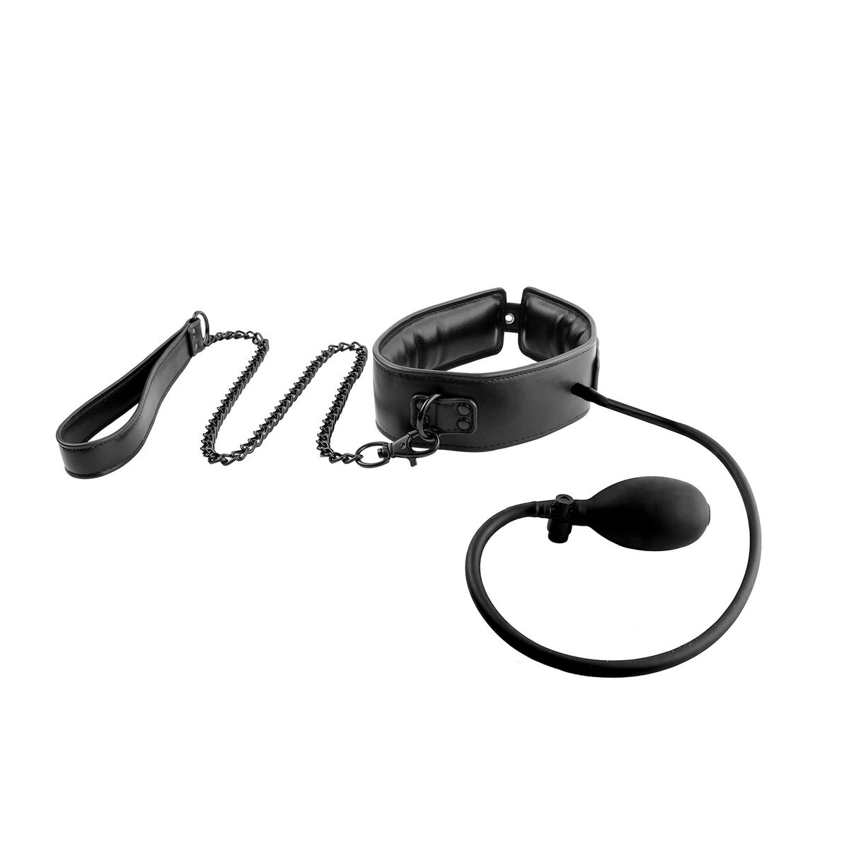 Bedroom Fantasies - Opblaasbare Halsband Met Riem foto 7
