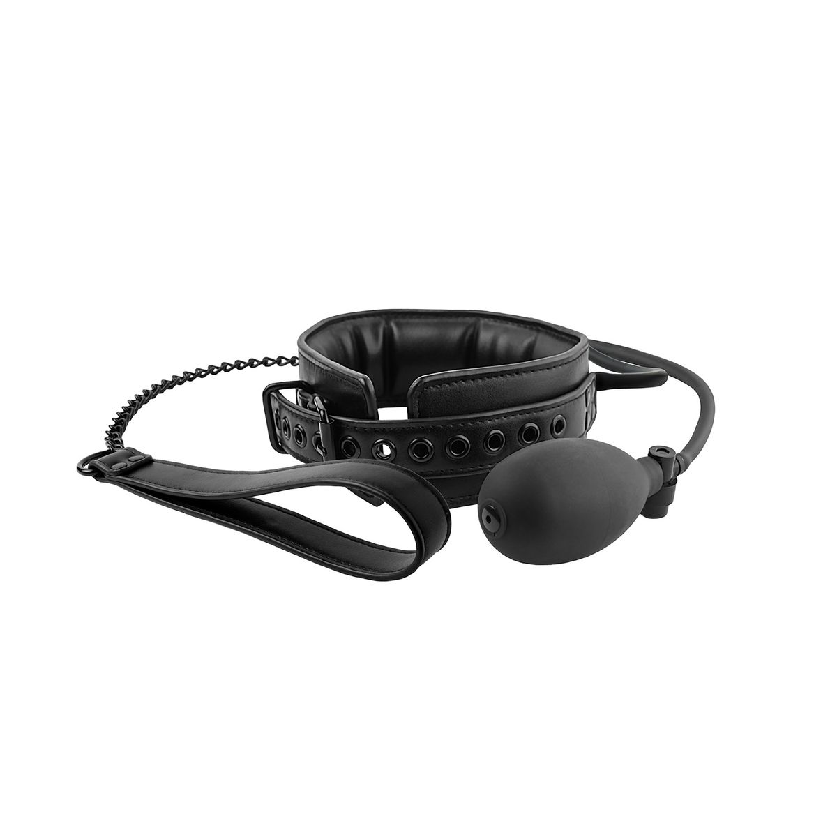Bedroom Fantasies - Opblaasbare Halsband Met Riem foto 2