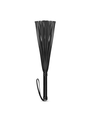 Kunstleren Flogger - Zwart
