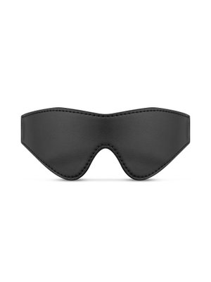 Imitatieleren Oogmasker - Zwart