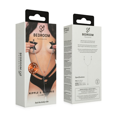 Bedroom Fantasies - Nippel- und Klitorisklemmen - Silber - AMORELIE