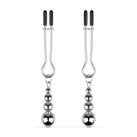 Bedroom Fantasies - Nipple and Clitoris Clamps - Silver
