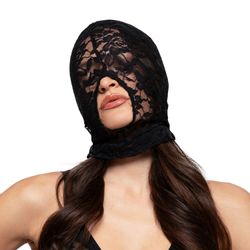 Bedroom Fantasies - Lace BDSM Mask - Black