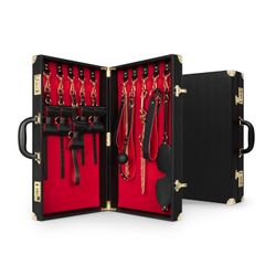 Bedroom Fantasies - Valise de Bondage 11 Pièces - Cuir PU