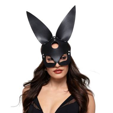 Bedroom Fantasies - Bold Bunny Mask - Black Bedroom Fantasies - Bold Bunny Mask - Black