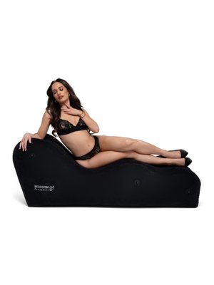 Bedroom Fantasies - The Lounger Opblaasbare Bank - Zwart