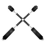 Bedroom Fantasies - Bondageharnas Handboeien en Hogtie Set - Zwart
