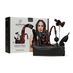 Bedroom Fantasies - Crimson & Ebony - 8 Piece Luxury Set Bedroom Fantasies - Crimson & Ebony - 8 Piece Luxury Set