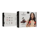 Bedroom Fantasies - Lace & Leather Look - 8-delige Bondage Set - Rood