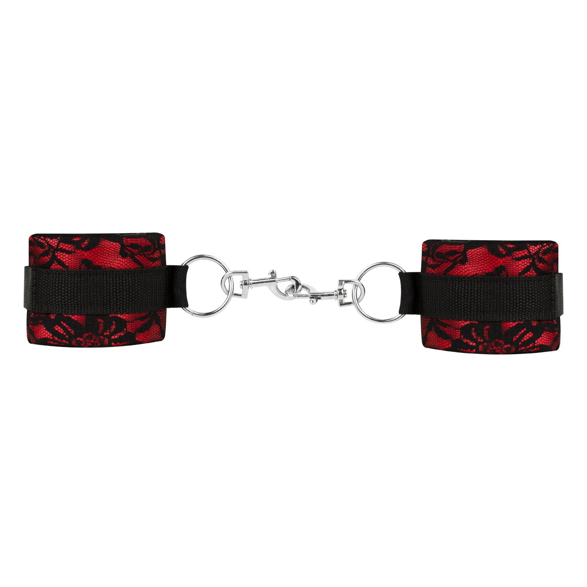Bedroom Fantasies - Lace & Leather Look - 8-delige Bondage Set - Rood
