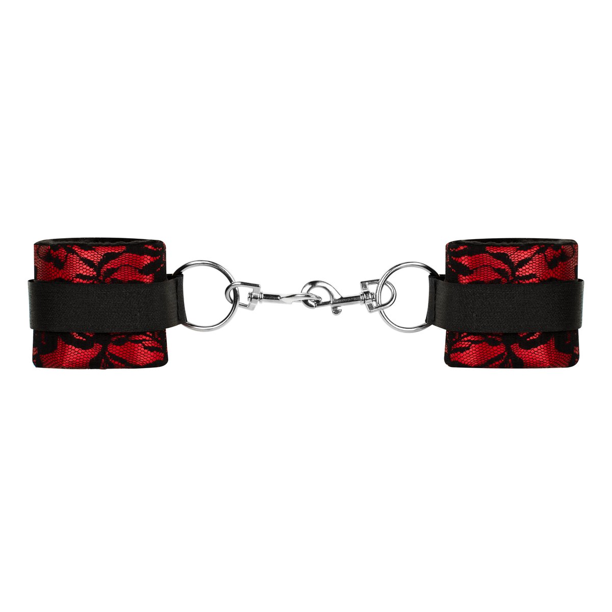 Bedroom Fantasies - Lace & Leather Look - 8-delige Bondage Set - Rood