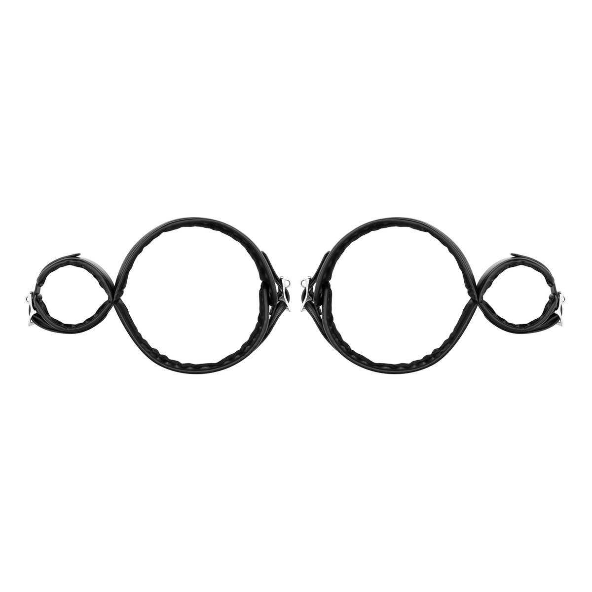 Bedroom Fantasies - Dij- en Pols Bondage - Zwart