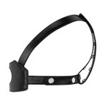 Bedroom Fantasies - Hoofd Harnas Strap-On - Zwart