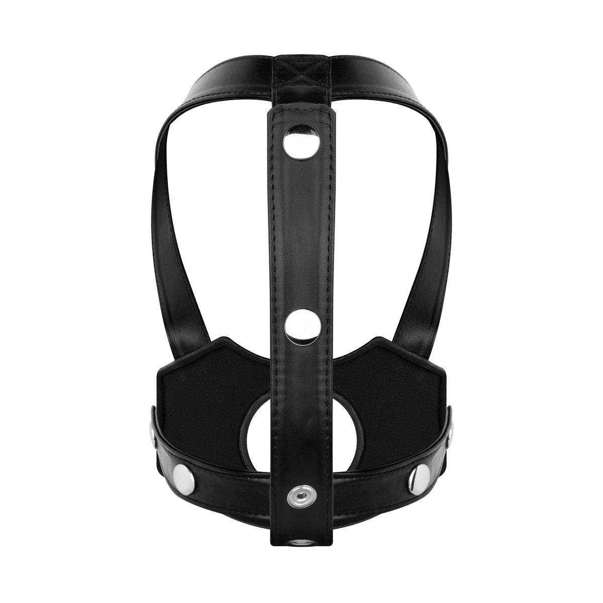 Bedroom Fantasies - Hoofd Harnas Strap-On - Zwart