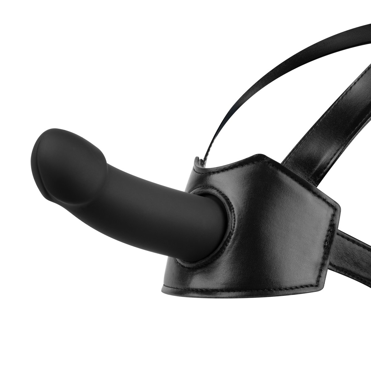 Bedroom Fantasies - Hoofd Harnas Strap-On - Zwart