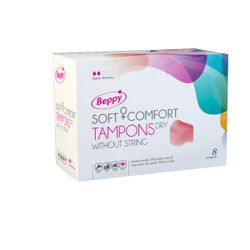 Tampons secs Beppy Soft + Comfort - 8 pièces