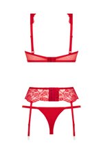Christine - 3-delige Bh-set Marzia rood