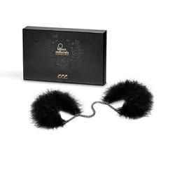 Bijoux Indiscrets - Za Za Zu Feather Handcuffs Black