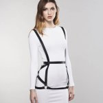 Bijoux Indiscrets - Maze Arrow Dress Harness Zwart