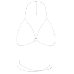 Bijoux Indiscrets - Magnifique Bra Chain Silver