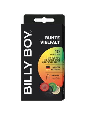 Billy Boy - Bunte Vielfalt - 10 Condooms