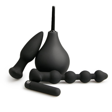pink anal vibrator Anal Trainer Kit with Premium Silicone main image 1