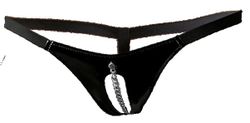 Crotchless String With Chain