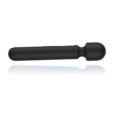 BLAQ - Digital Super Wand Vibrator - Black - EasyToys BLAQ - Digital Super Wand Vibrator - Black - EasyToys