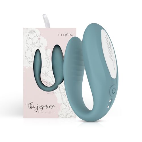 Bloom - The Jasmine Vibrador en forma de C - Verde