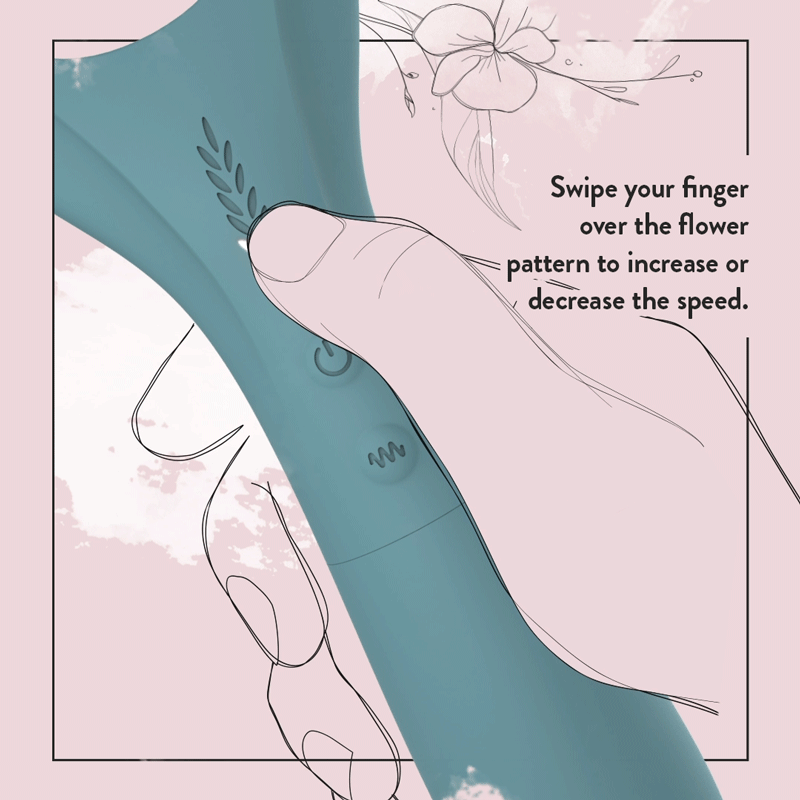 Bloom - The Peony Koppel Vibrator - Dubbele Vibratie