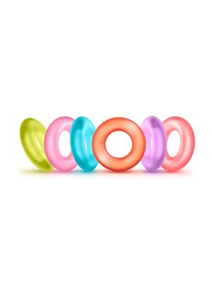 Blush - Play With Me King of the Ring Cockring Set 6 Stuks