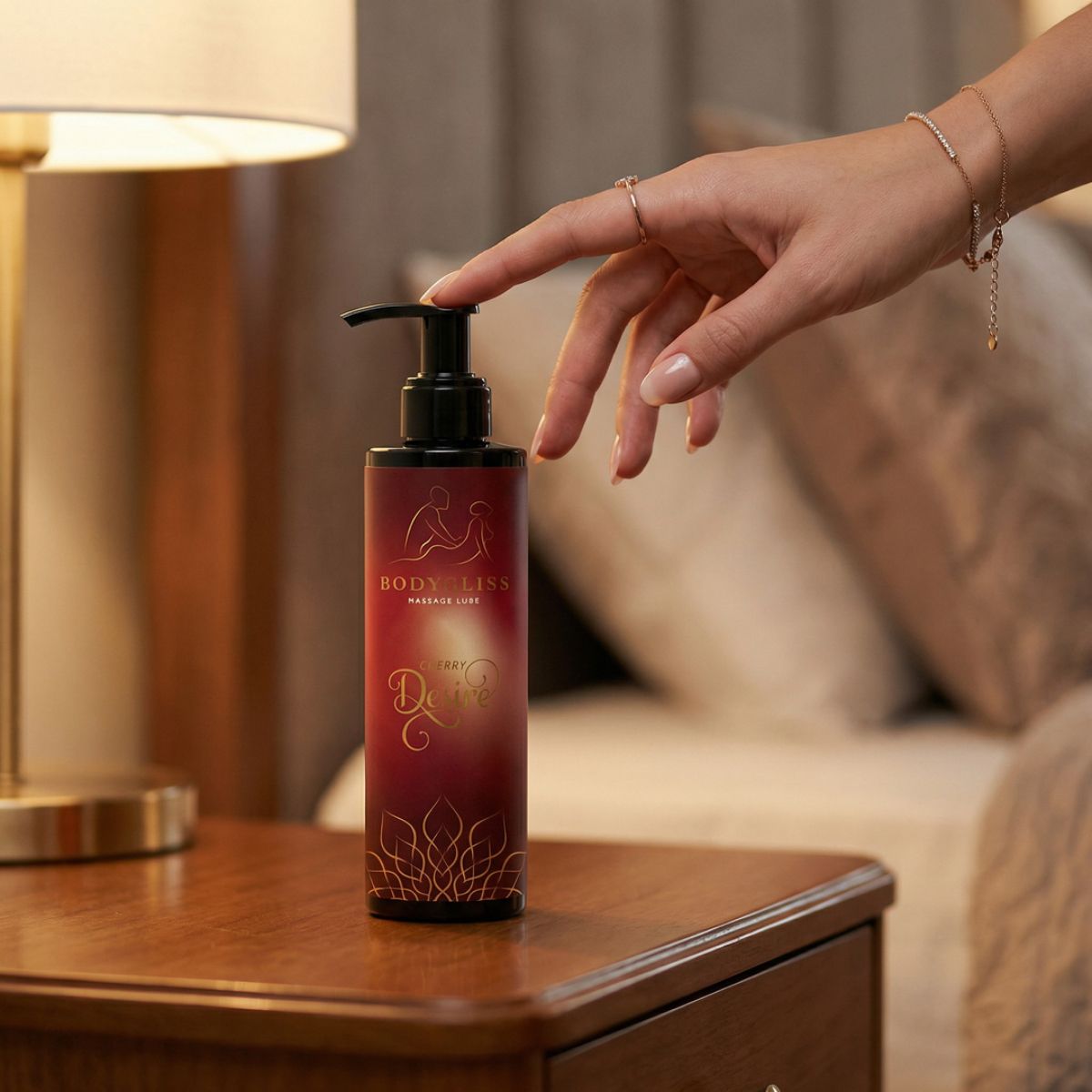 BodyGliss - Cherry Desire Massageolie en Glijmiddel - 150 ml - Afbeelding 4