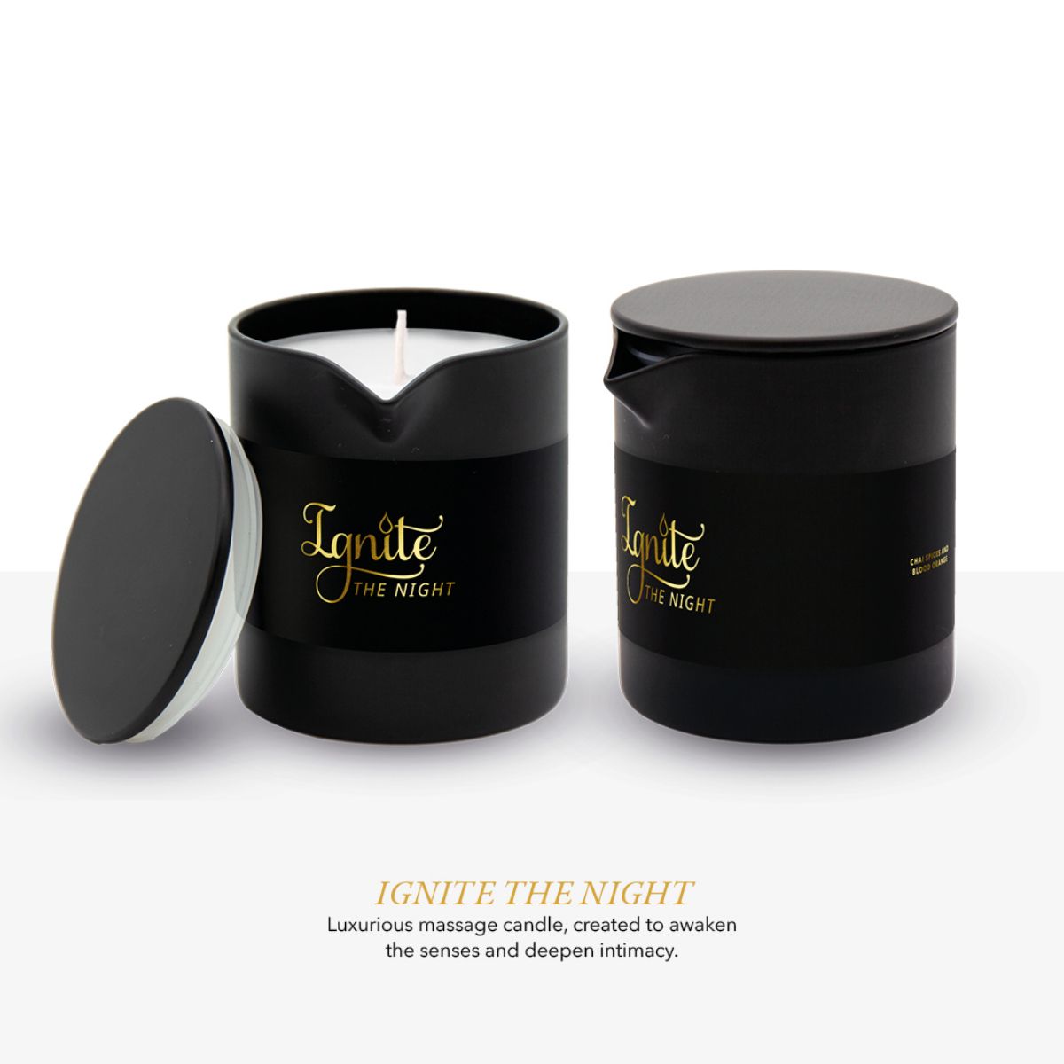 BodyGliss - Intimate Massage candle - Ignite the Night - Afbeelding 2