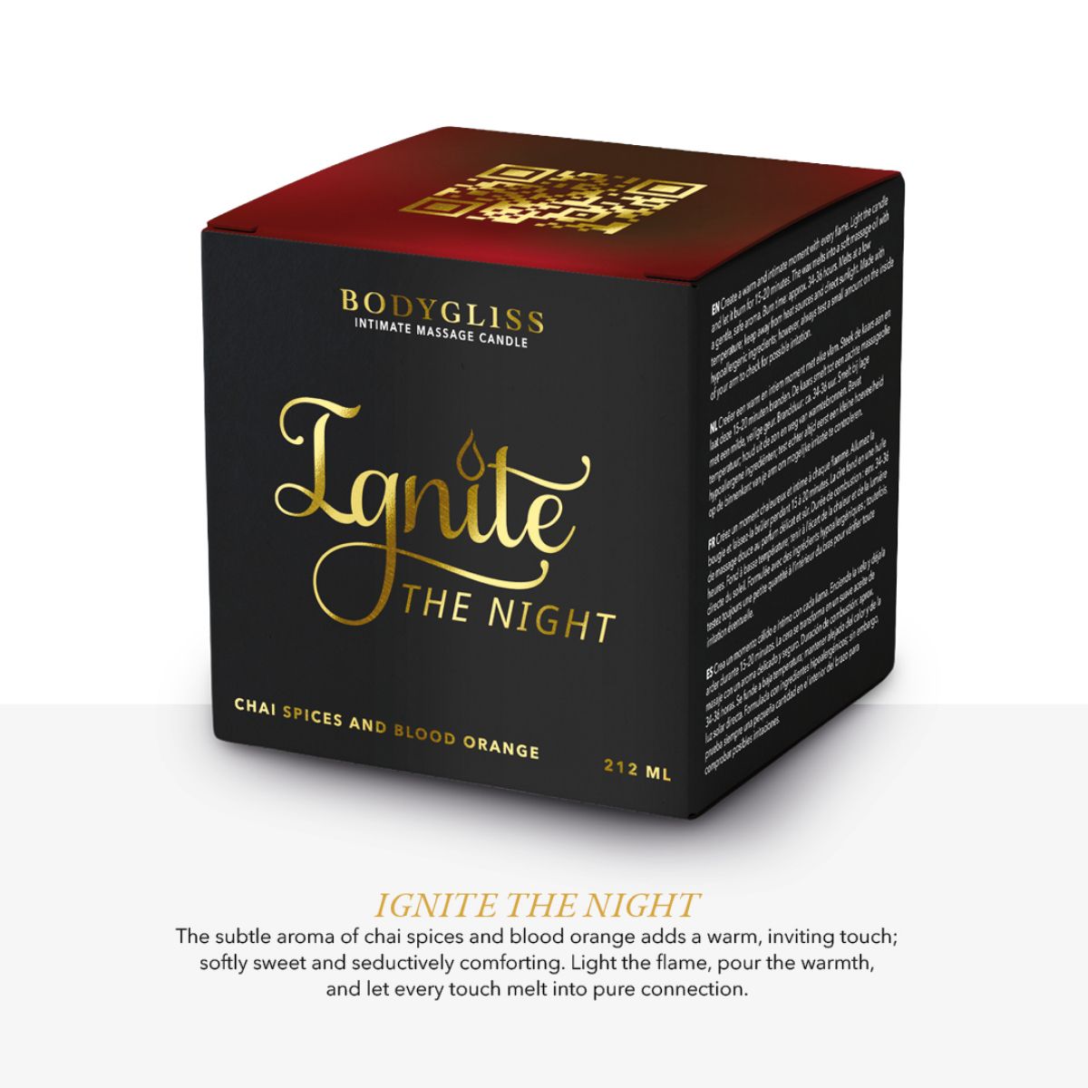 BodyGliss - Intimate Massage candle - Ignite the Night - Afbeelding 5