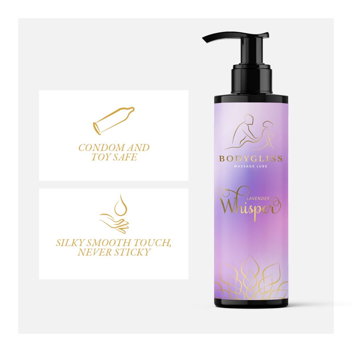 BodyGliss - Lavender Whisper Massageglijmiddel - 150 ml foto 5