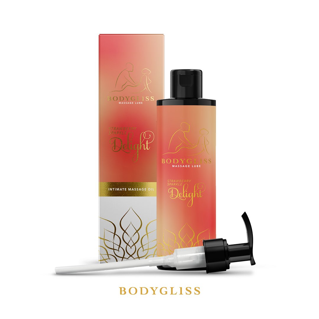 BodyGliss - Massage Olie En Glijmiddel in 1 Aardbei & Champagne - 150 ml BodyGliss - Massage Olie En Glijmiddel in 1 Aardbei & Champagne - 150 ml
