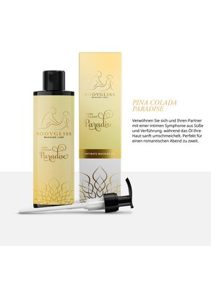 BodyGliss - Massage Olie En Glijmiddel in 1 Pina Colada - 150 ml