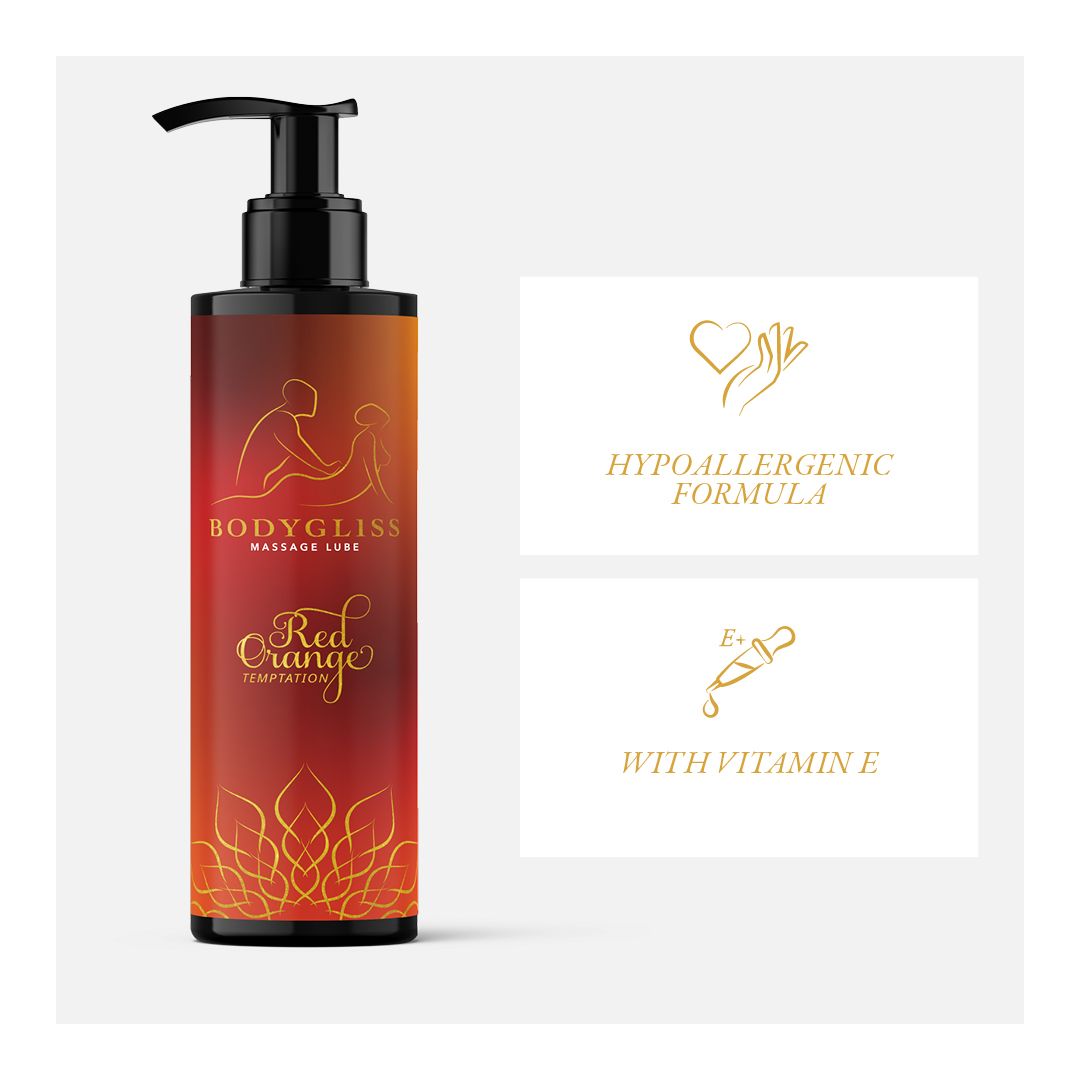 BodyGliss - Massage Olie En Glijmiddel in 1 Rode Sinaasappel - 150 ml foto 6