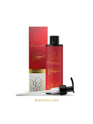 BodyGliss - Massage Olie En Glijmiddel in 1 Rozenblaadjes -150 ml