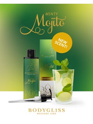 BodyGliss - Massage Olie en Glijmiddel in 1 Minty Mojito - 150 ml