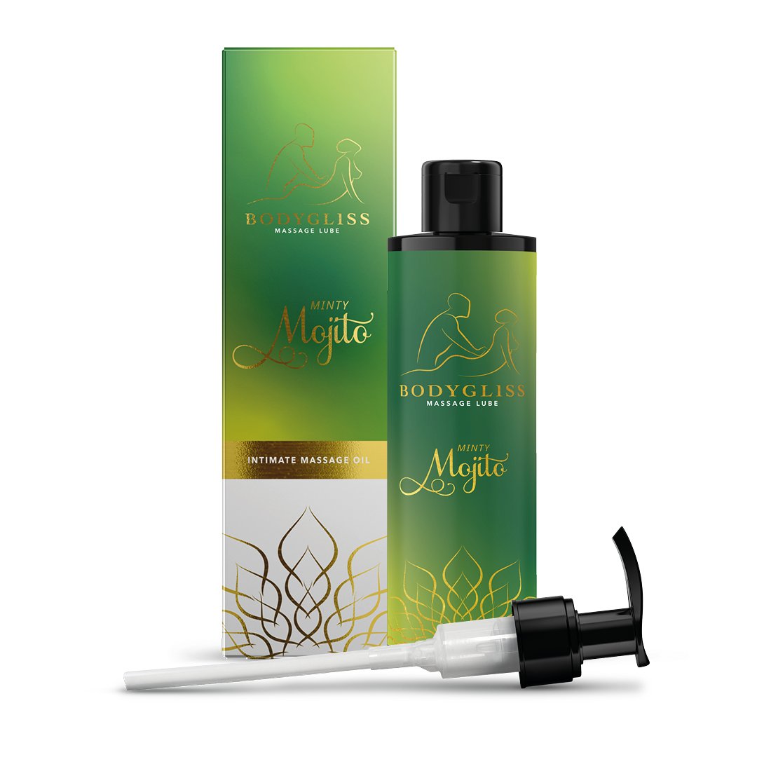 BodyGliss - Massage Olie en Glijmiddel in 1 Minty Mojito - 150 ml