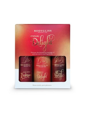 BodyGliss - Travel Edition 3-pack - Sensual Delight