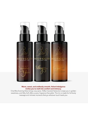 BodyGliss - Travel Edition 3-pack - Velvet Indulgence
