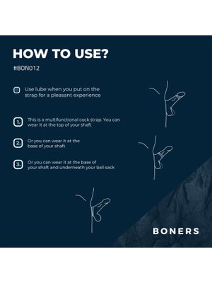 Boners Cock Strap - Maat L