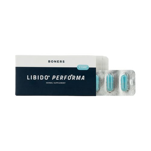 Boners - Libido Performa Herbal Supplement - 5 Stuks