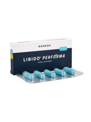Boners - Libido Performa Herbal Supplement - 5 Stuks