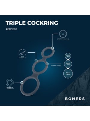 Boners Triple Ring