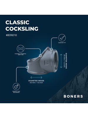 Boners Cocksling - Grijs