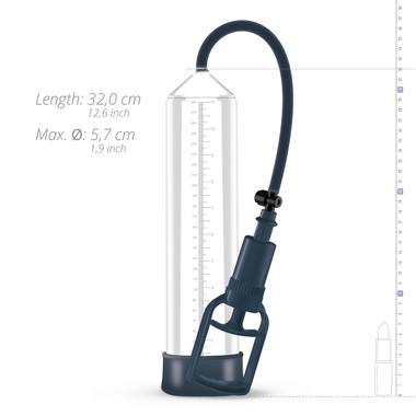 penispumpe mit saugfunktion Penispumpe mit Zweifinger-Pumpgriff, Messskala und Noppen-Sleeve online  kaufen bei orion.de