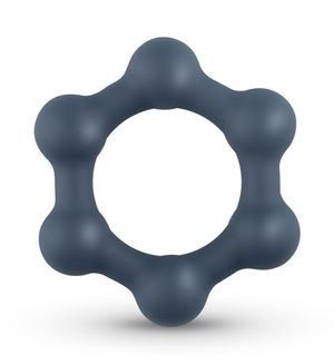 Boners Hexagon Penisring mit Stahlkugeln